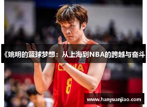 《姚明的篮球梦想：从上海到NBA的跨越与奋斗》